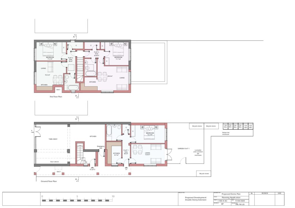 Planning Drawings Double Storey Extension Plans