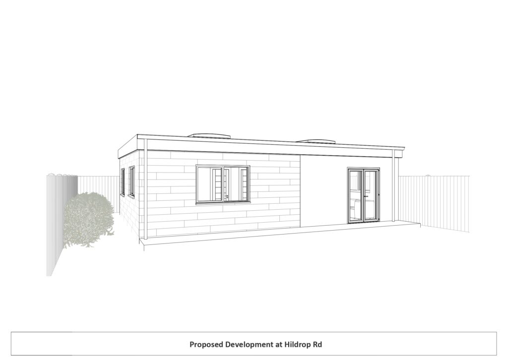 Planning Drawings Outbuilding 3D Visual 01