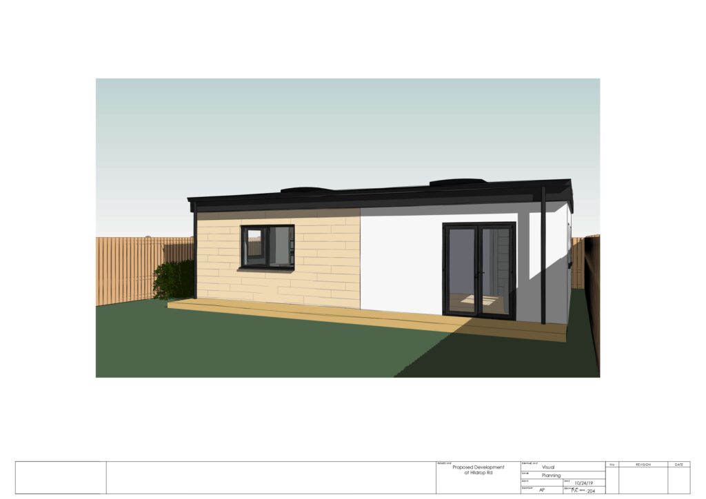 Planning Drawings Outbuilding 3D Visual 02